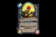 <p>4 mana for a 3/6 is solid stats normally, but the Overload can definitely hurt the tempo game that Shamans are so used to dominating. It can be helpful if you're behind late game, but it's not worth giving up on the mid. Unless, that is, Shaman somehow expands its repertoire and adds a control list to its roster. </p>