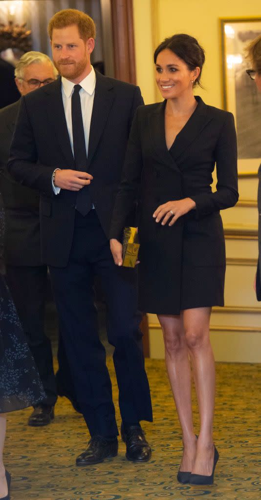 Meghan Markle's Short Hemline, 2018