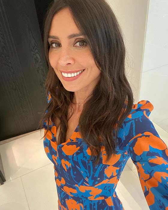 christine-lampard-printed-dress-loose-women