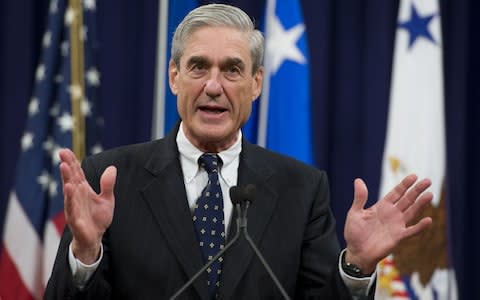 Robert Mueller has continued to request an interview with the president - Credit: AFP