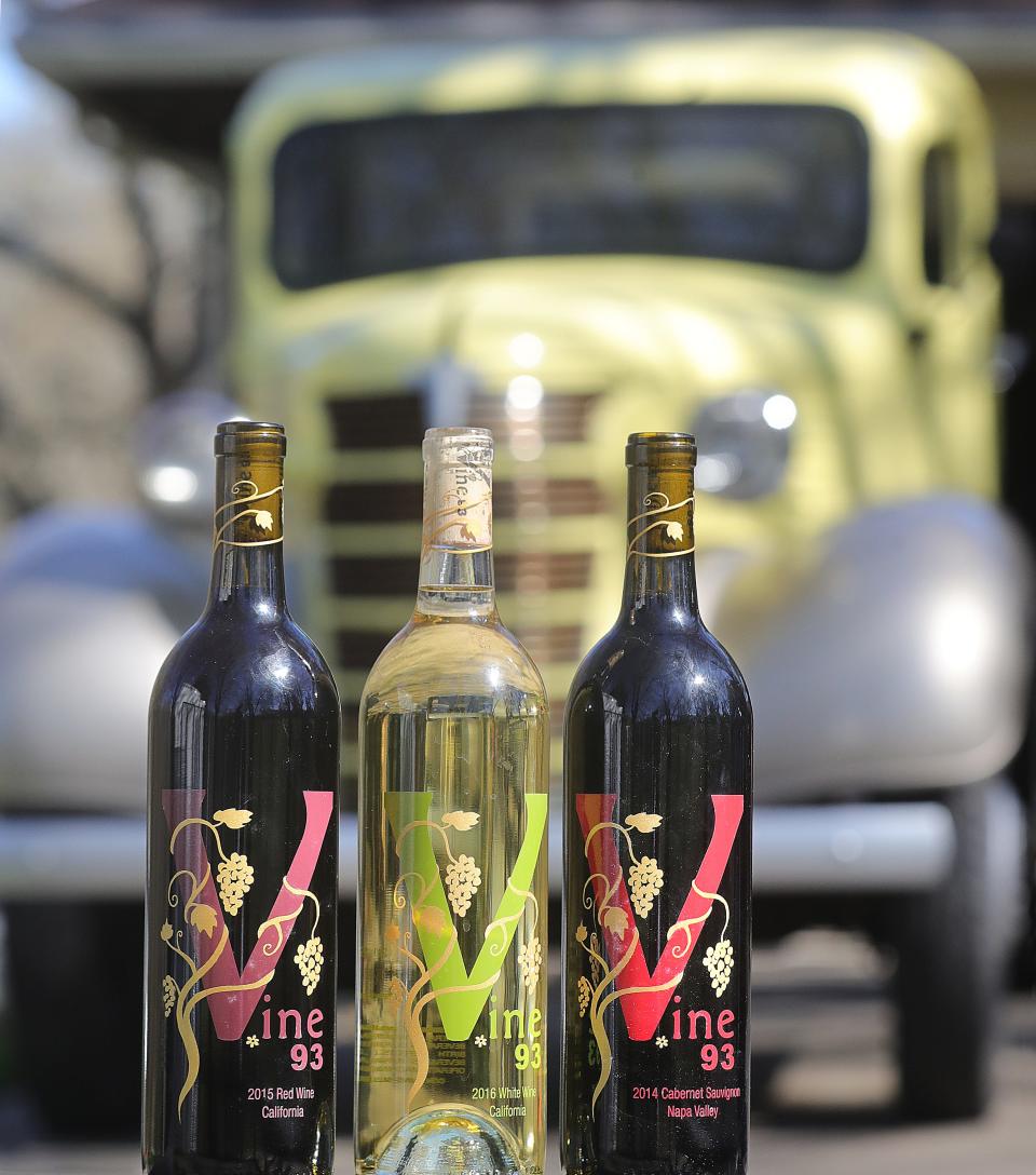 Prime Vine Winery in New Franklin features three Vine 93 wines made in Napa Valley at Jim and Julie Pulk's Venture winery.