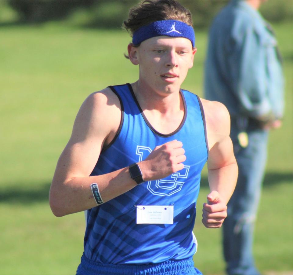 Four-time Mackinaw City state cross country qualifier Lars Huffman will be a member of the St. Norbert College men's cross country and track and field teams next season.