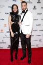 <p>Nico Tortorella and Kelsey Asbille host the 48th International Emmy Awards on Monday in N.Y.C.</p>