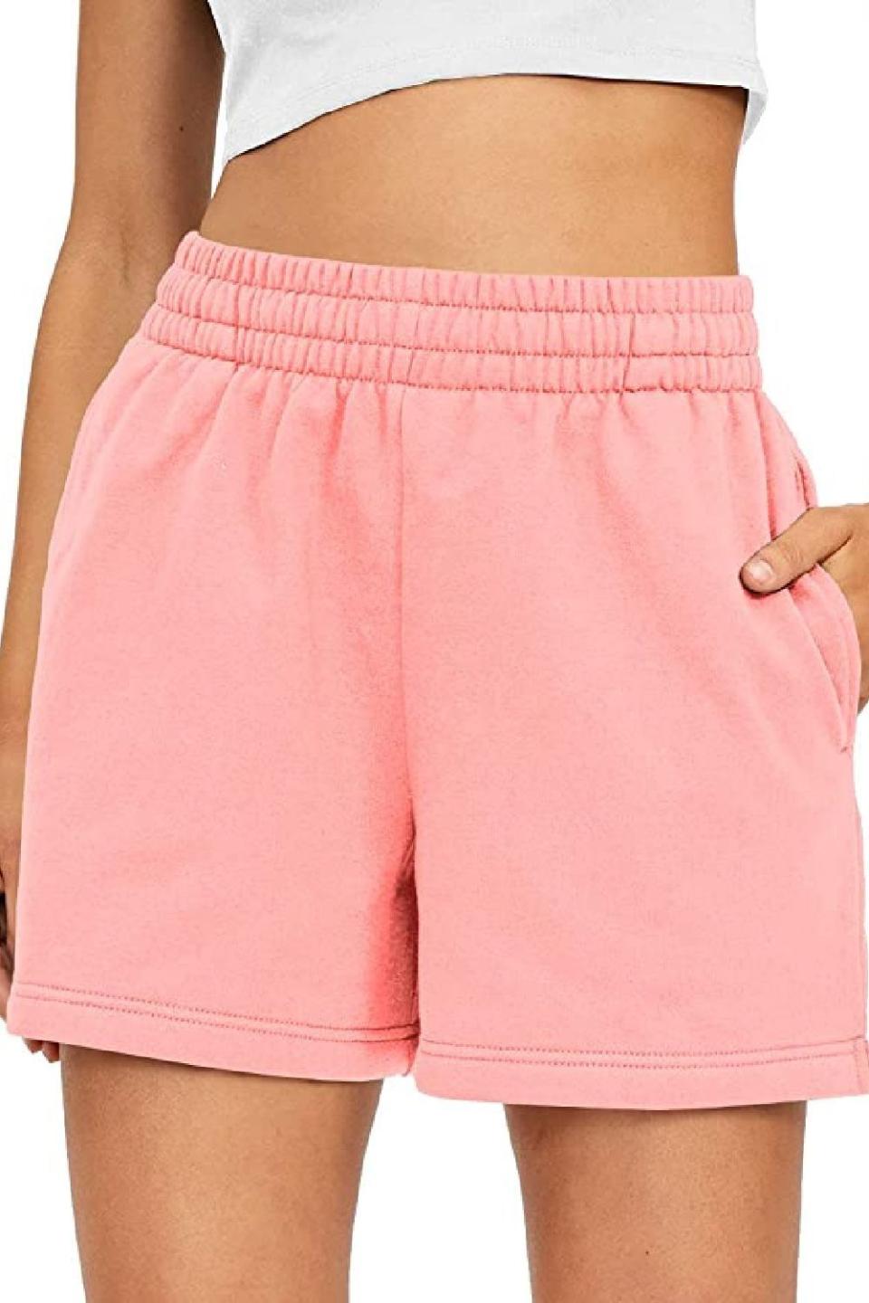 2) Women's Comfy Sweat Shorts