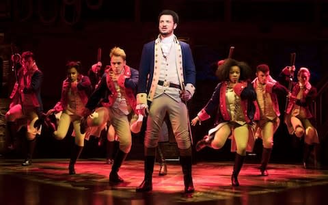 Hamilton at the Victoria Palace theatre - Credit: Mathew Murphy