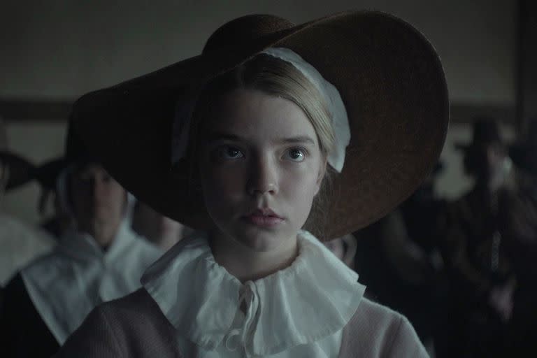 Anya Taylor-Joy en The Witch (2015), dirigida por Robert Eggers