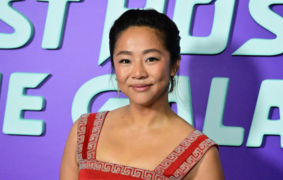 Stephanie Hsu at the series premiere of The Second Best Hospital in the Galaxy.