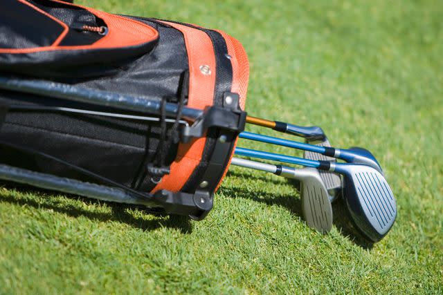 <p>Getty</p> Stock image of golf clubs