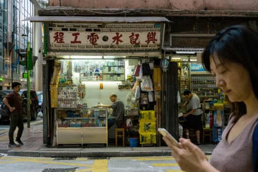 With retail sales down and tourist numbers plunging, Hong Kong's economy appears headed for its first annual contraction since 2009