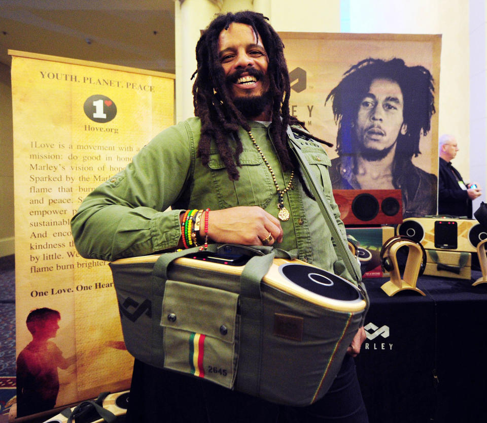 Rohan Marley, the son of late Reggae art (Frederic Brown / AFP via Getty Images)