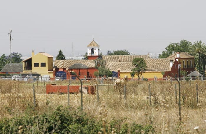 Bertín Osborne en su finca sevillana