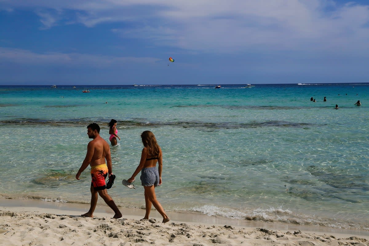 Cyprus is a popular holiday destination for British tourists  (AP)