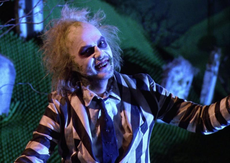 Michael Keaton as the ghost with the most in "Beetlejuice."