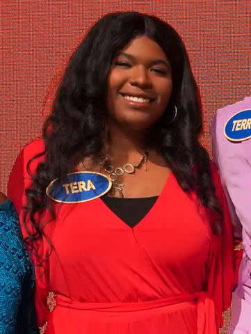 <p>Byron Cohen/Disney General Entertainment Content/Getty</p> Terry Crews' daughter Tera Crews on 'Celebrity Family Feud'