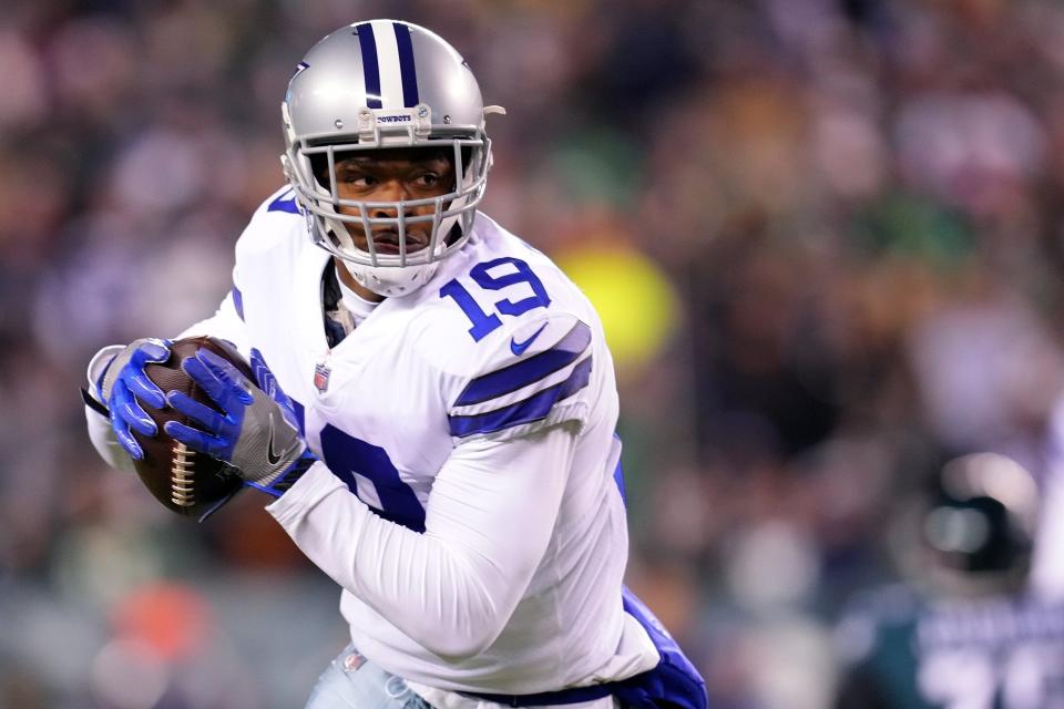 The Browns traded for Dallas Cowboys wide receiver Amari Cooper on Saturday. The Browns sent a fifth-round and a sixth-round pick in the upcoming NFL Draft to the Cowboys for Cooper and the Cowboys' sixth-round pick.