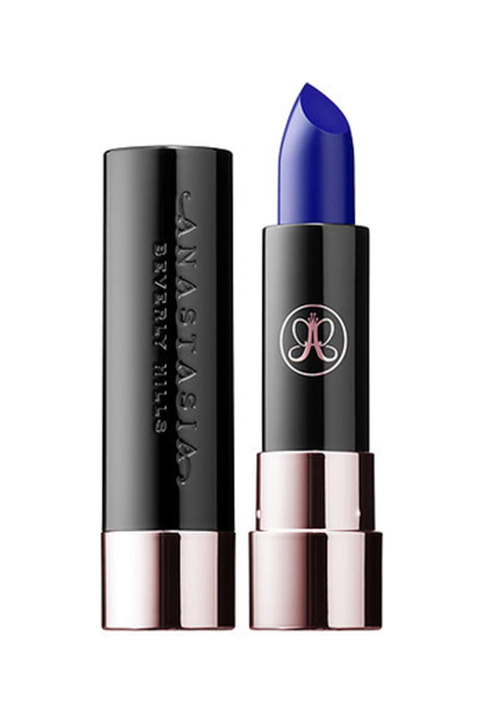 8) Anastasia Beverly Hills Matte Lipstick in Cobalt