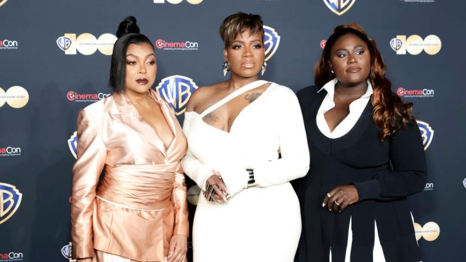 Taraji P. Henson, Fantasia Barrino and Danielle Brooks promoting The Color Purple