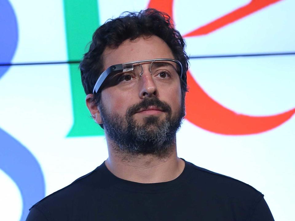 sergey brin google glass