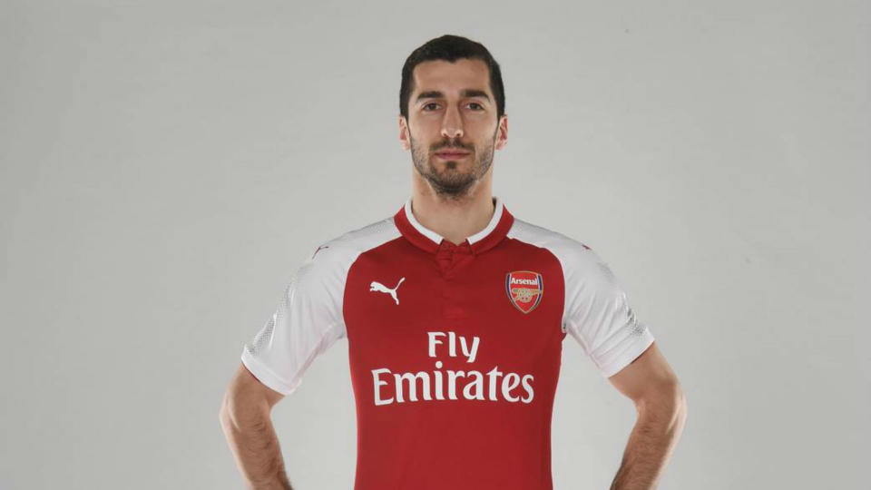 Henrikh Mkhitaryan joined Arsenal on Monday in a swap deal that took Alexis Sanchez to Manchester United.