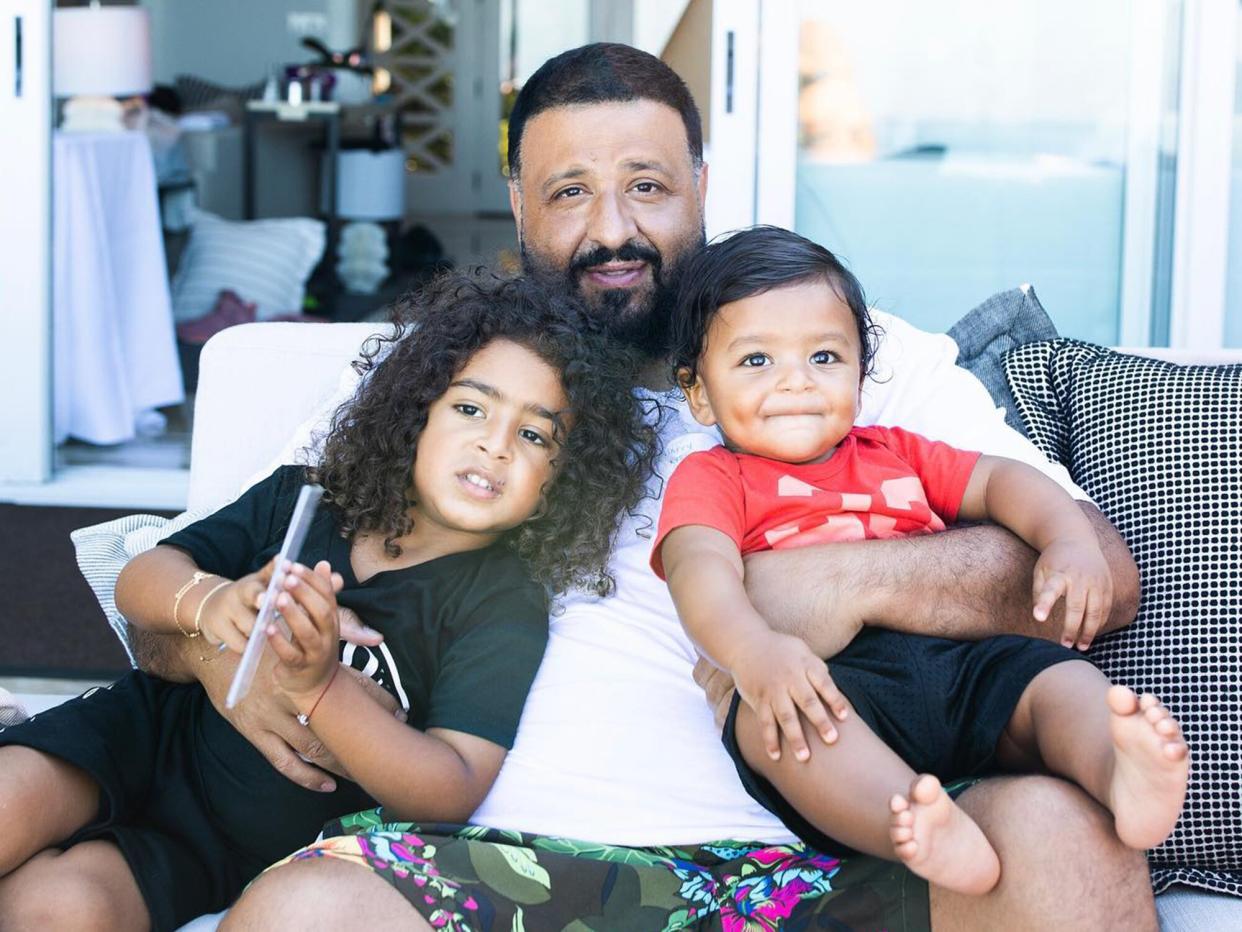 DJ Khaled and his kids