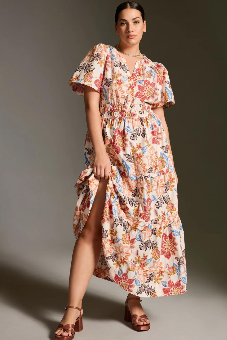 The Somerset Maxi Dress. Image via Anthropologie.