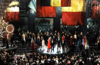 Gänsehaut-Alarm gab es bei dem Auftritt des "Les Misérables"-Casts. Mit ihrer musikalischen Einlage sorgten sie beim Publikum für Gänsehaut und Standing Ovations.