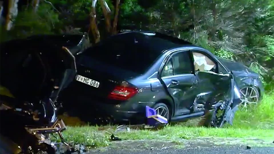 The 24-year-old driver was reportedly distraught following the accident. Source: 7 News