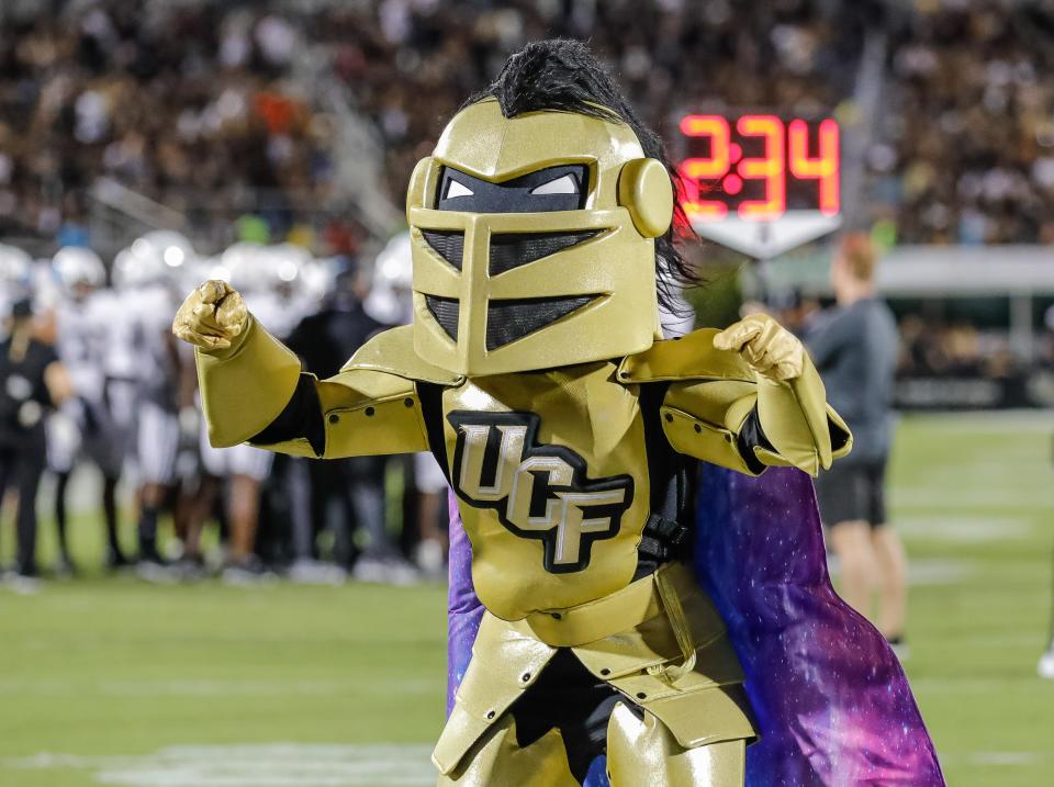 Knightro. Now that is a college mascot.