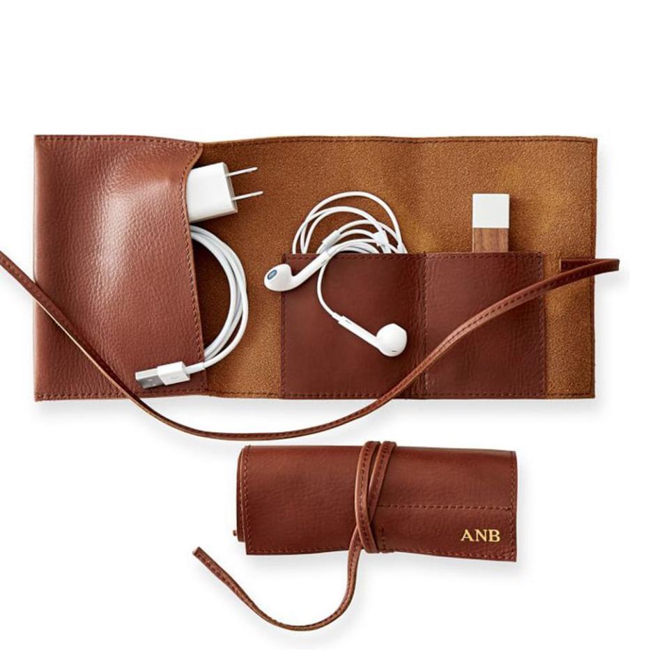 Leather Charger Roll-Up