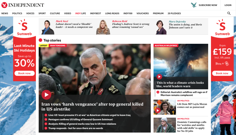 Iran general headlines