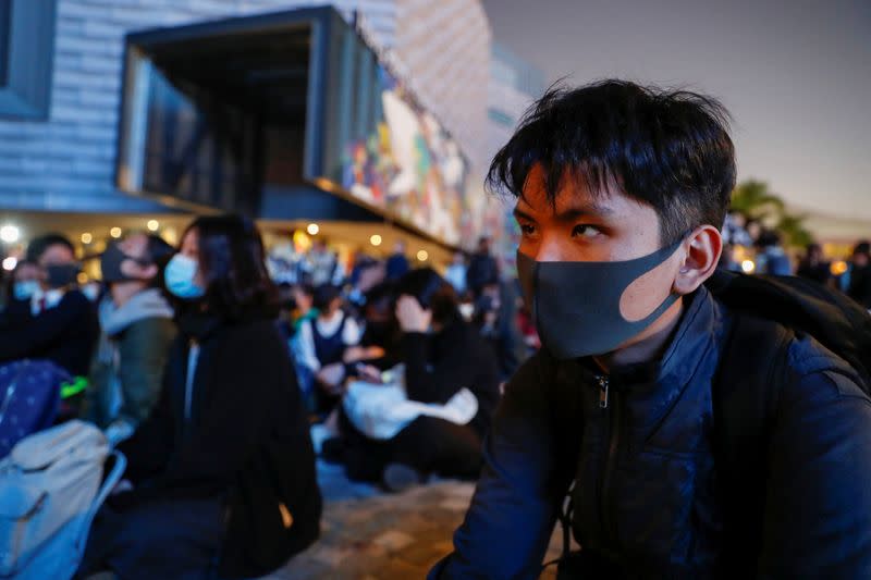 Anti-government protest in Hong Kong