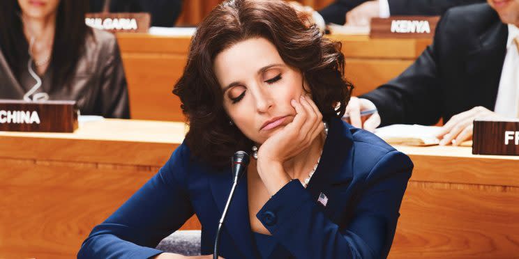 Veep is becoming too real [Image via HBO]