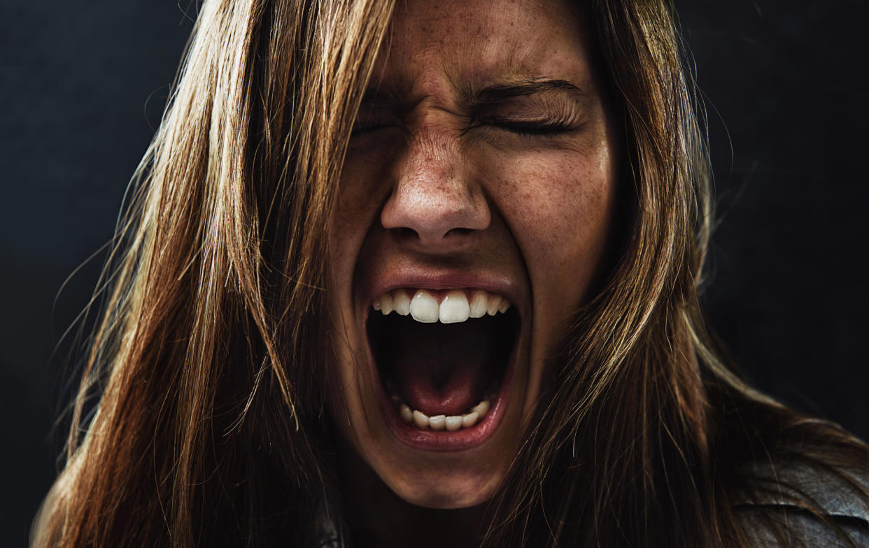 Why are we feeling so tetchy right now? (Posed by model, Getty Images)