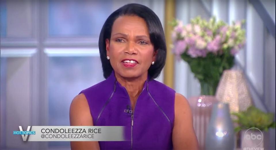 Condoleeza Rice on The View