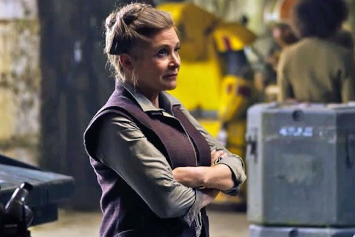 Today’s bummer “Star Wars” news: “The Last Jedi” *is* going through reshoots because of Carrie Fisher’s death