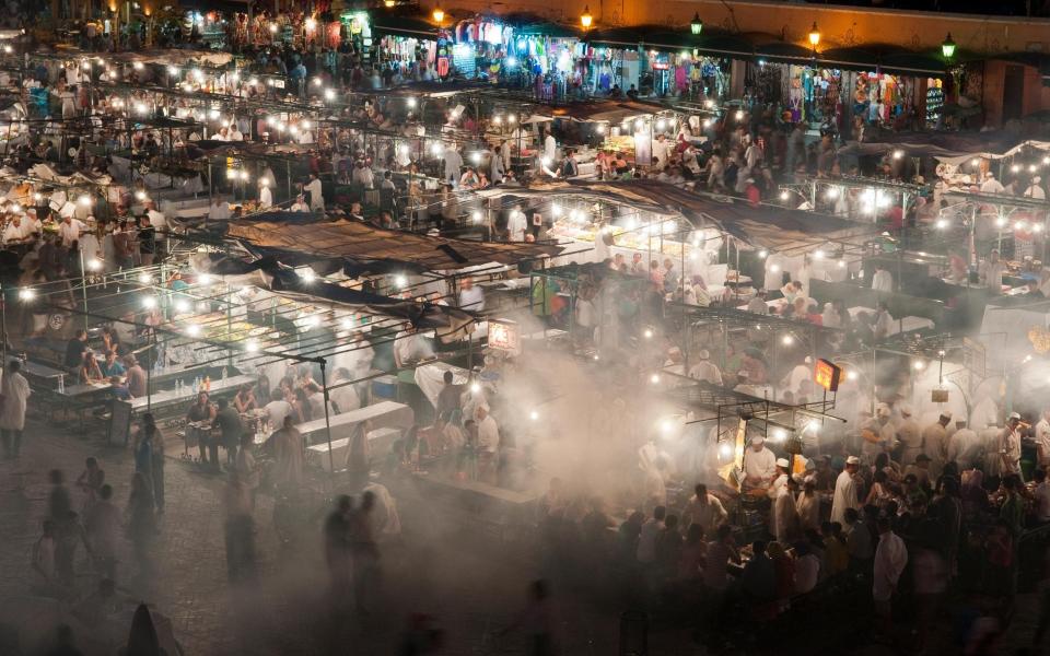 Marrakech night market - Getty