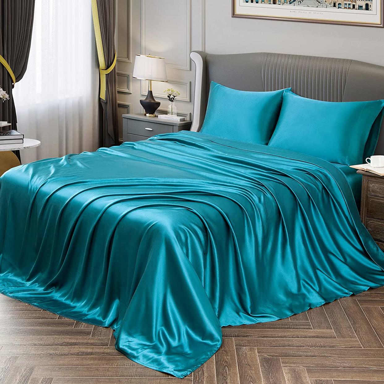 Your bed has never felt more luxe. (Photo: Amazon)