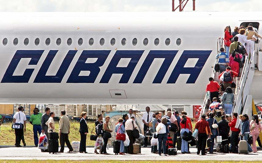 Cubana is Cuba's state airline - 2005 AFP