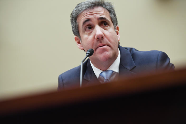 Michael Cohen, former attorney to President Donald Trump, says his biggest fear is a huge tax bill from the IRS. (Matt McClain/The Washington Post via Getty Images)