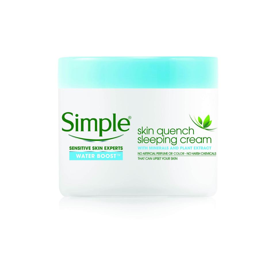 Simple Skin Quench Sleeping Cream