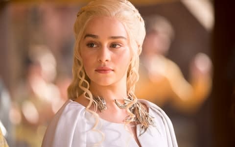 Emilia Clarke as Daenerys Targaryen - Credit: HBO