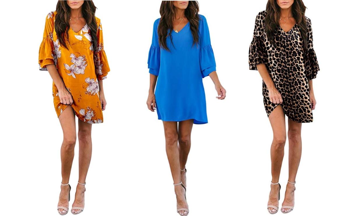 Amazon's best-selling dress is on sale for up to 40 percent off today. (Photo: Amazon)