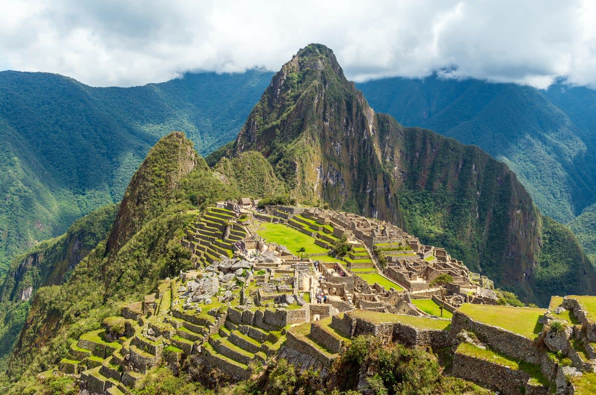 The Incan site closed amid anti-government protests in January  (Getty)