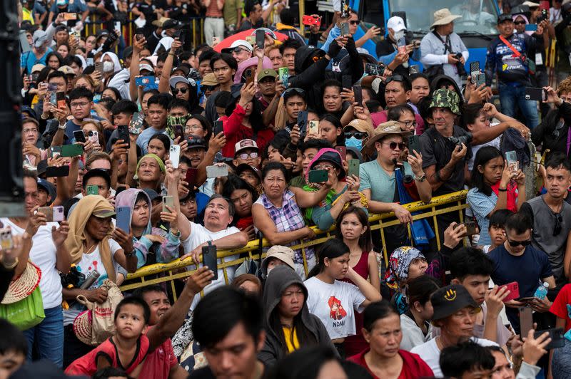 Crucifixion during Good Friday in Philippines