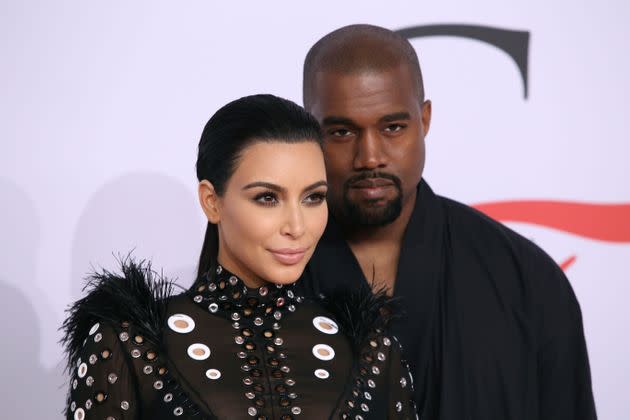 Kim Kardashian and Kanye West in 2015. (Photo: Taylor Hill via Getty Images)