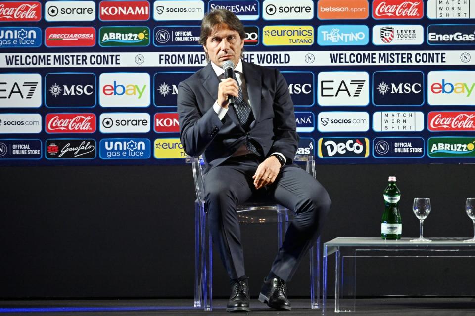 Conte: ‘I promise seriousness in giving everything for Napoli’