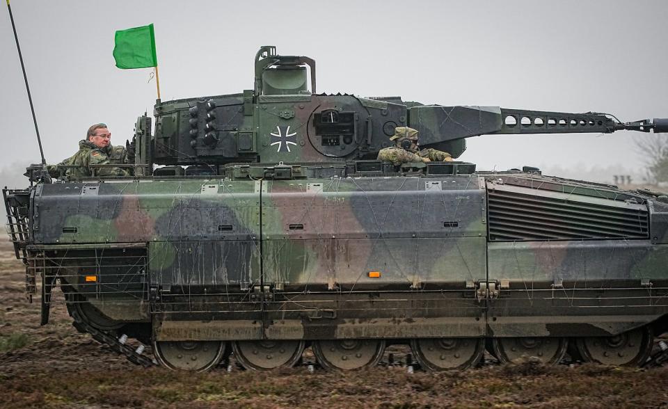 Germany Bundeswehr Boris Pistorius Puma infantry fighting vehicle