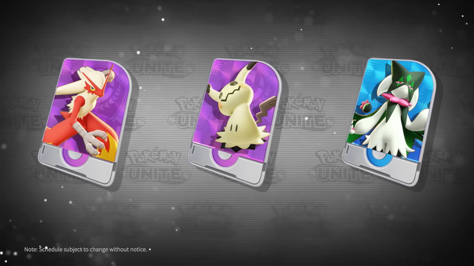 Todos estos Pokémon llegarán pronto a Pokémon UNITE