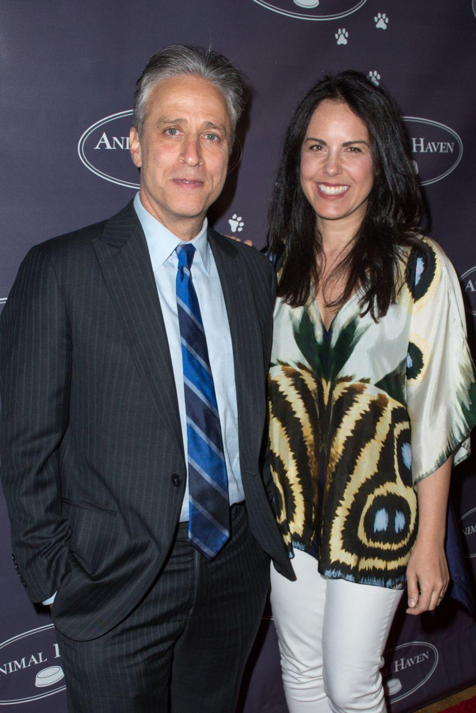 Jon Stewart and Tracey McShane