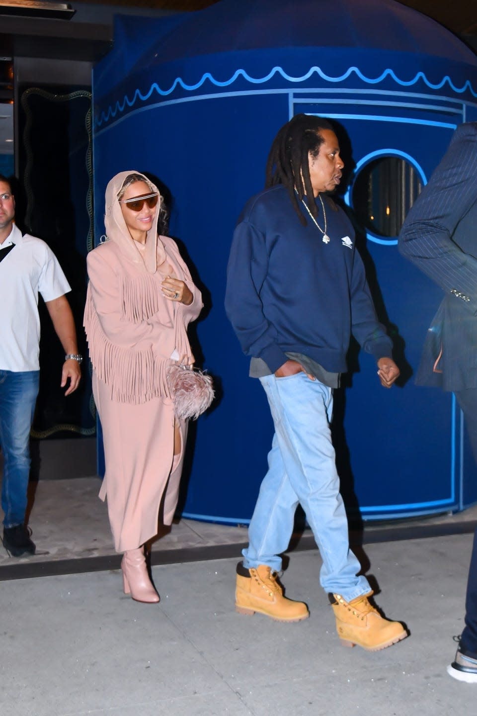 beyonce and jayz step out in new york city on friday august 16 2024